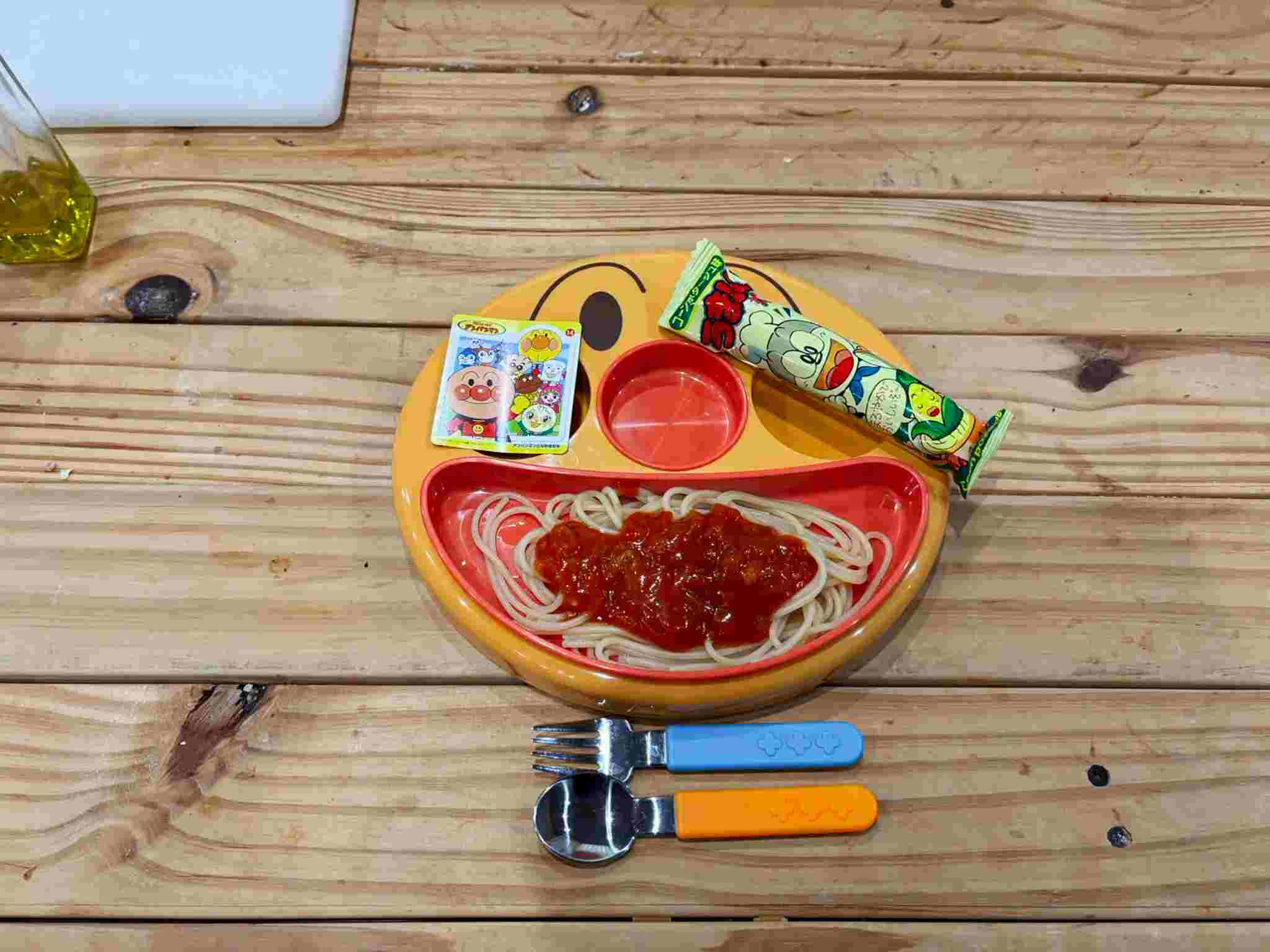 キッズランチセット
ミートソースパスタ